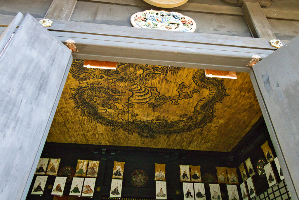 開山堂 天井絵