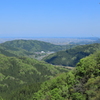 林道大仏山線から坂井平野を望み