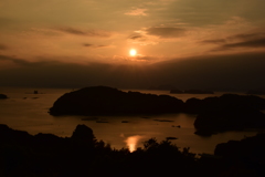 夕日