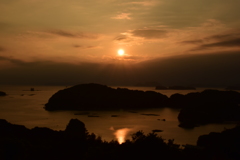 夕日