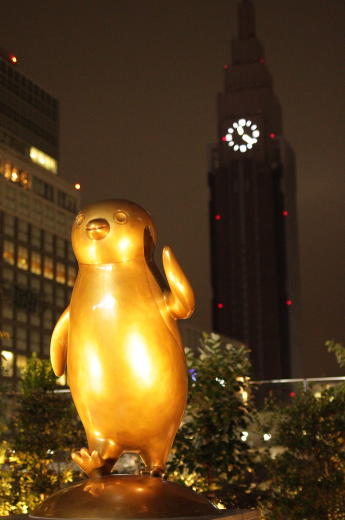 GOLDEN suica ペンギン