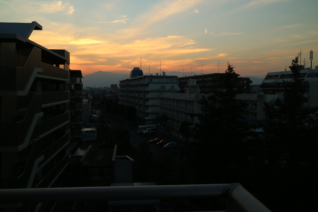 初めての夕焼けチャレンジ２