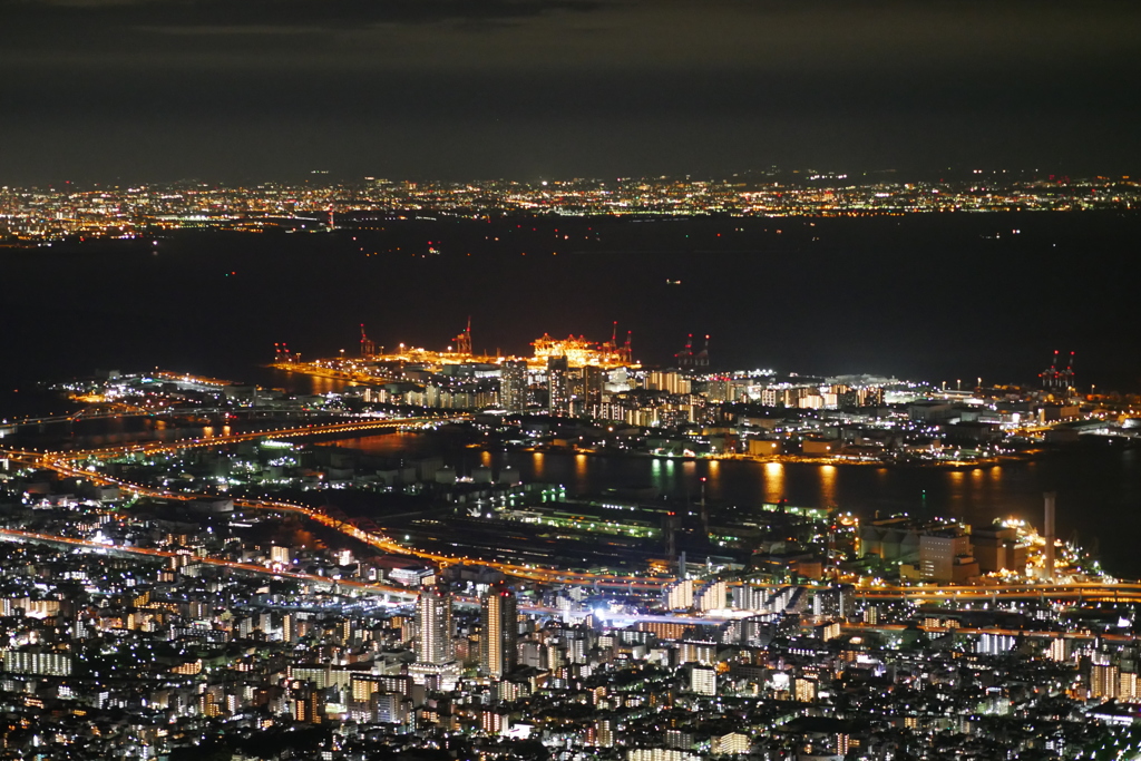 六甲山からの夜景1