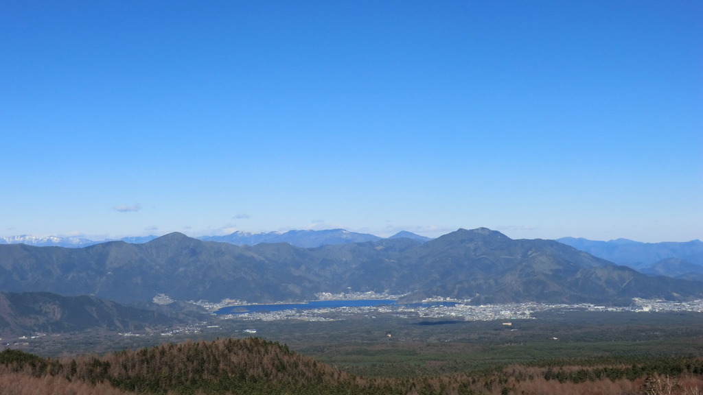 山梨県南都留郡鳴沢村