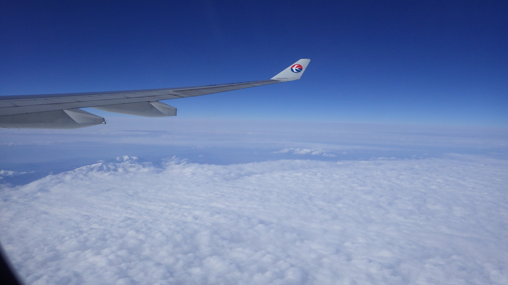 山梨県上空