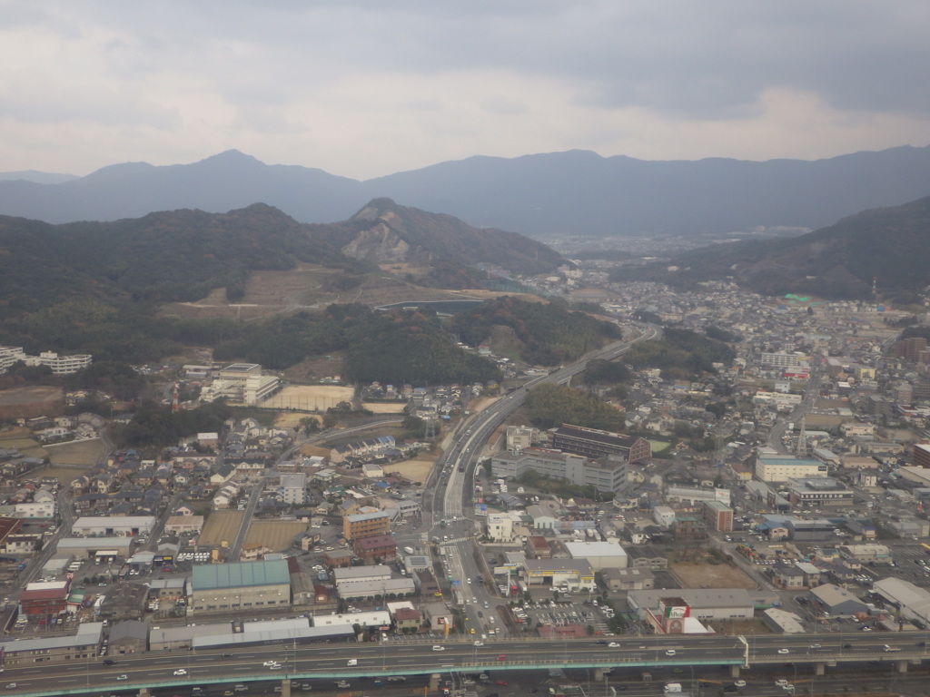 福岡県大野城市上空