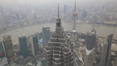 上海環球金融中心・展望台より