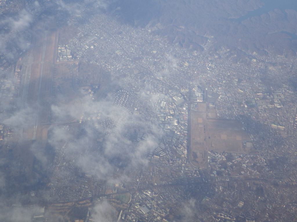 東京都昭島市上空