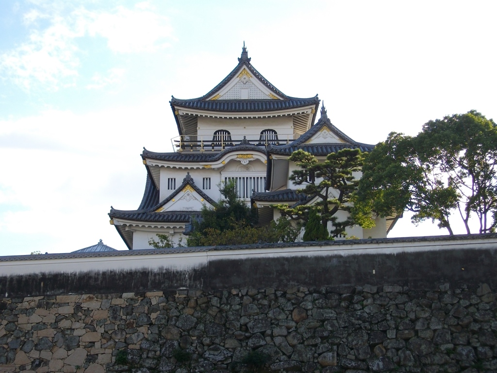 岸和田城