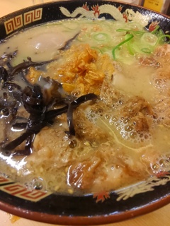飯テロ　豚トロラーメン@鹿児島