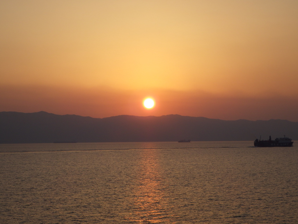 鹿児島湾内