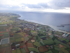 鹿児島県上空