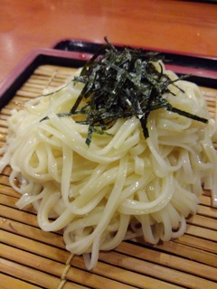 飯テロ　稲庭うどん（冷）