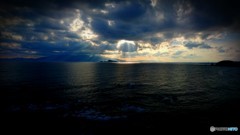 光剣の先に