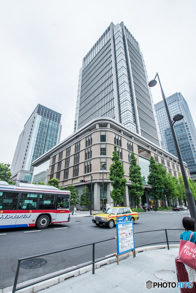 東京駅にて