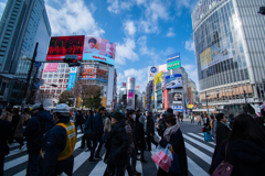 渋谷の朝