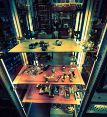 乱雑ショーケース