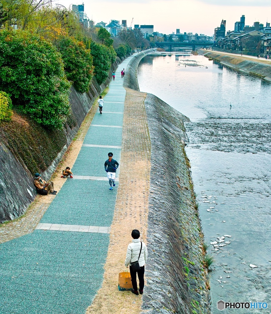 鴨川の風景