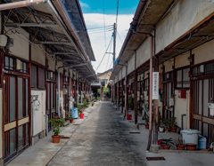 昔ながらの共同住宅