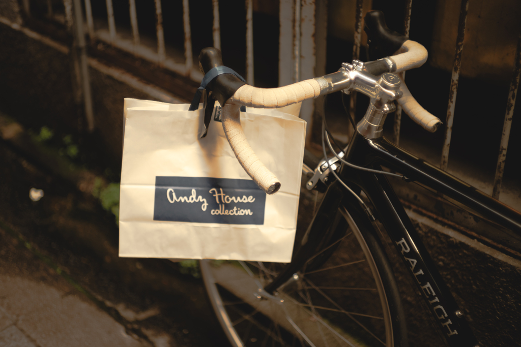 ハンドルに紙袋掛けたら走りにくい