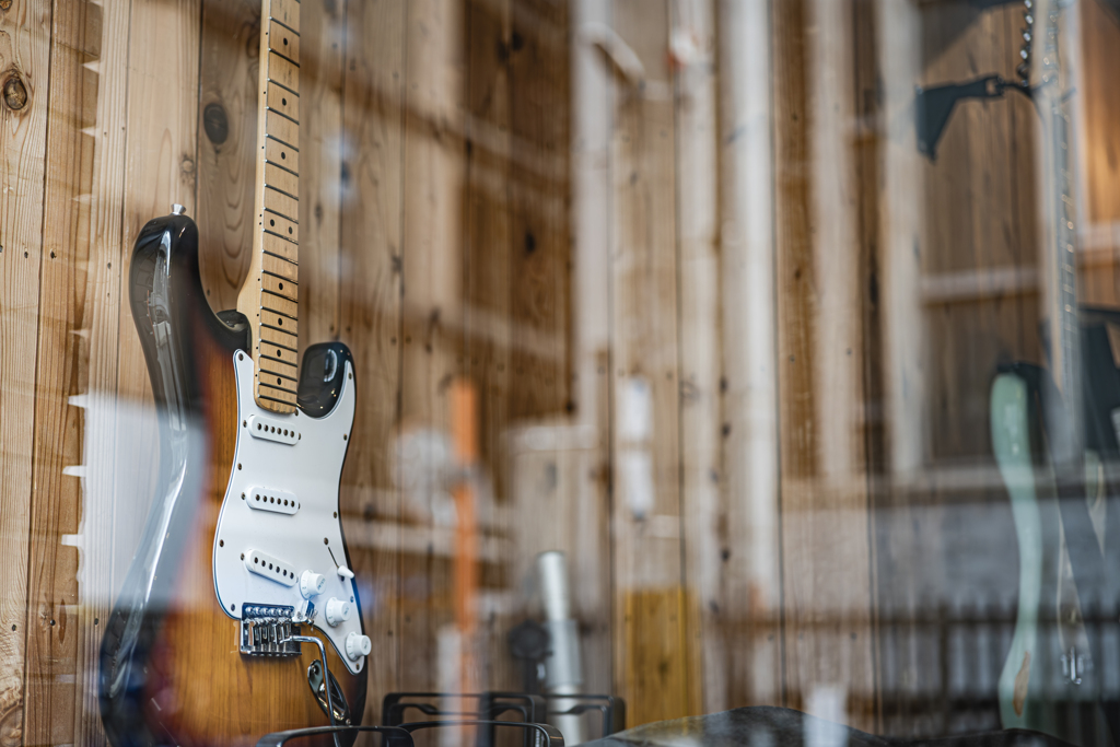 Stratocaster Beyond the Glass