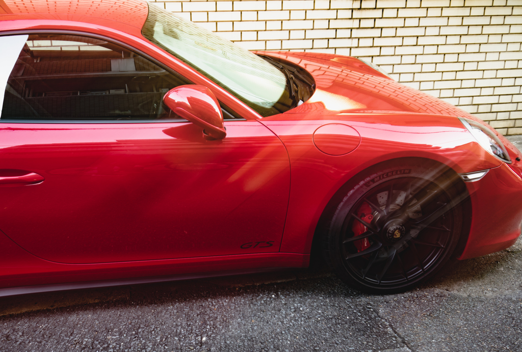 給油口が前にあるよ