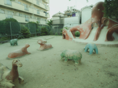 30年振りに来たタコ公園