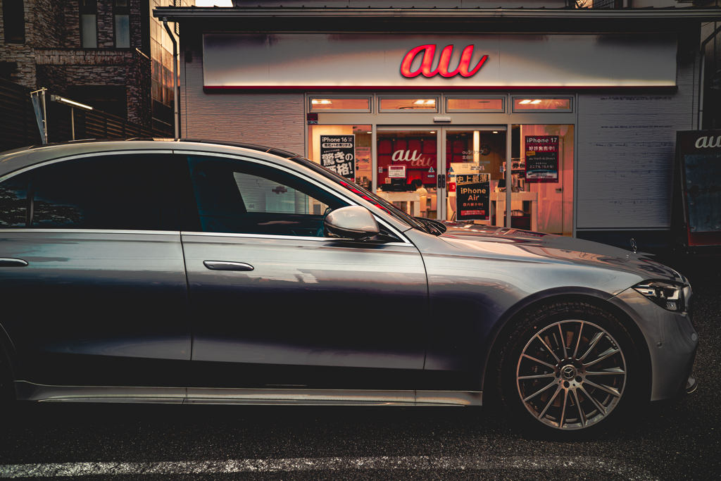 やけに大きく感じたベンツ