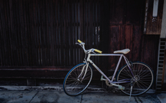 BRIDGESTONEの古そな自転車