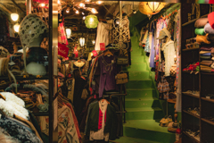 内装も服も素敵なお店