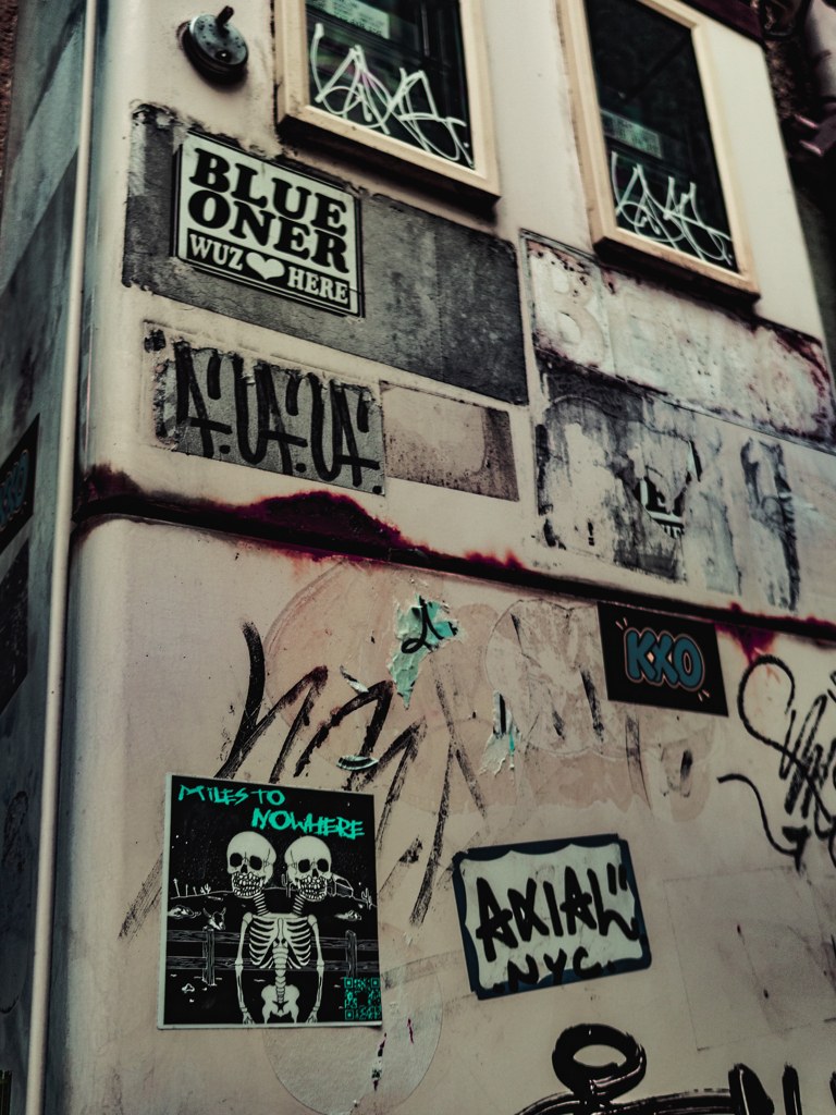 いっぱい貼ったり書いたり