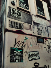 いっぱい貼ったり書いたり