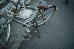 酩酊する自転車
