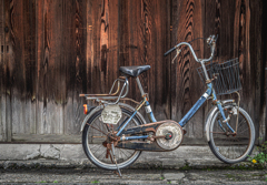 昭和っぽい自転車