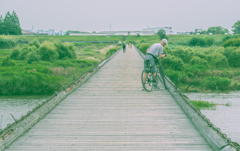 思っていたより怖かった流れ橋