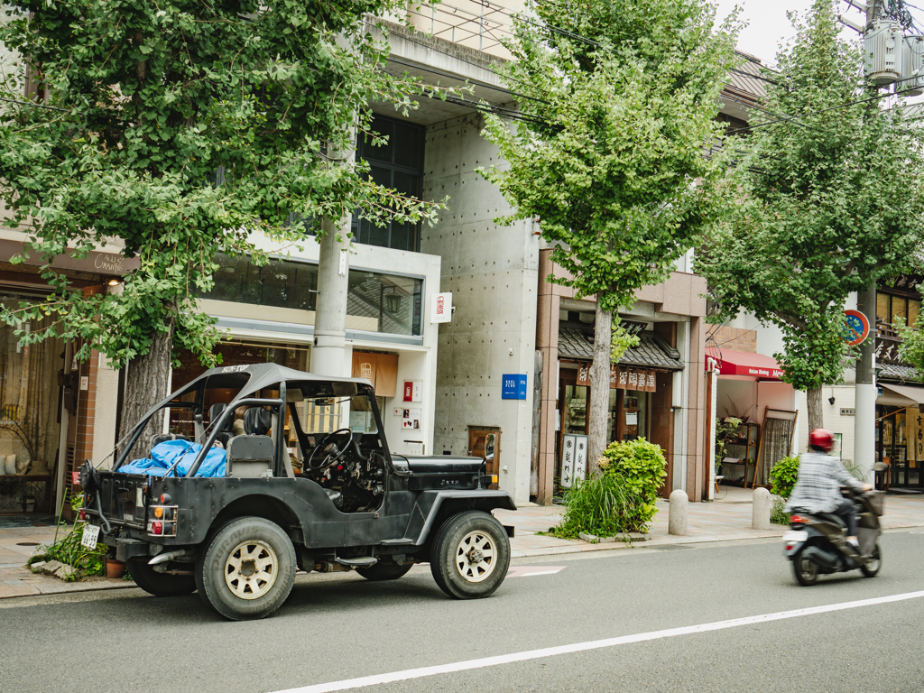 本格的なジープ
