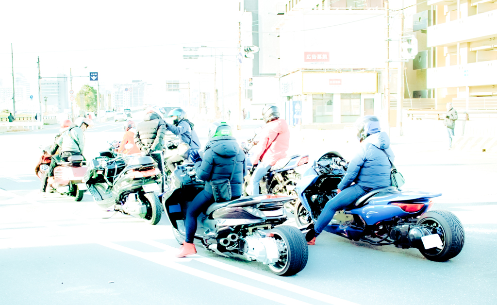 バイクに乗ってる時間は青春