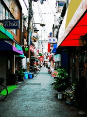 呑み屋の通り