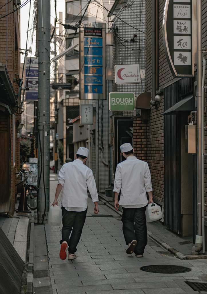 祇園の若き料理人