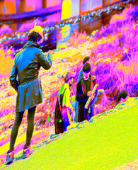 ミュージシャンに呼応するヨーヨーおじさんの世界