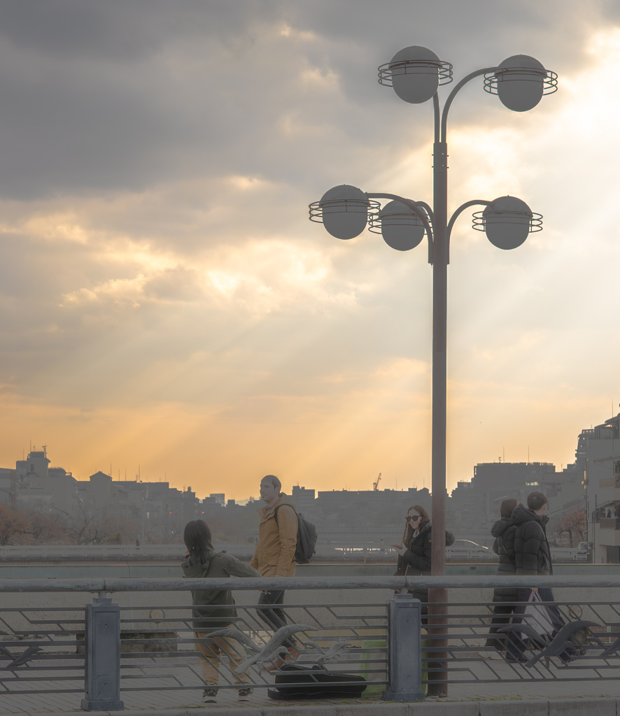 橋の上のバイオリニスト