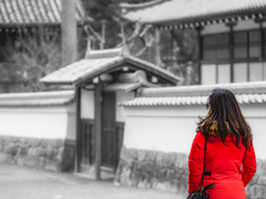 赤い女