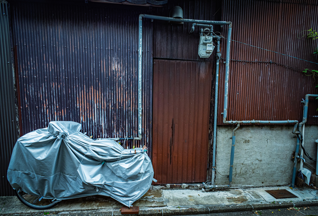 自転車カバー掛け技能士１級