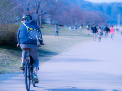 テニスマンバイシクル