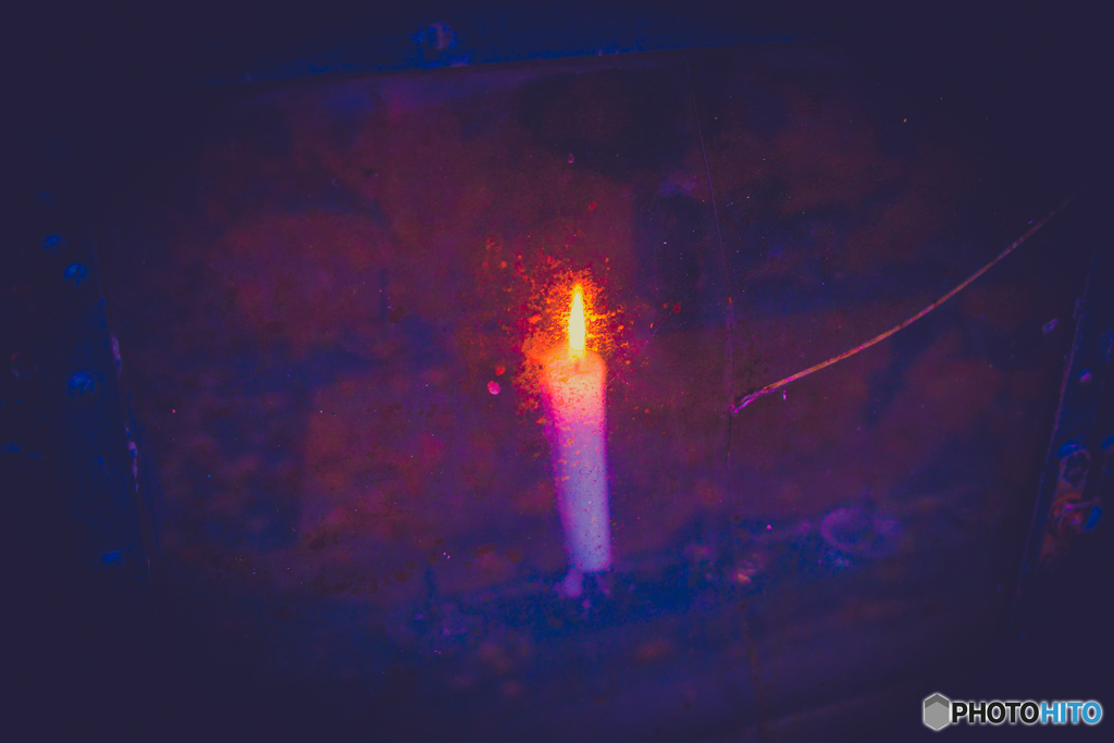 蝋燭が１本