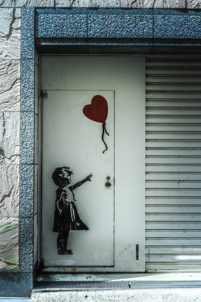 バンクシー現る