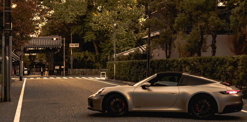 The beautiful shape of Porsche