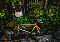 駐禁だけどお洒落なミニベロ