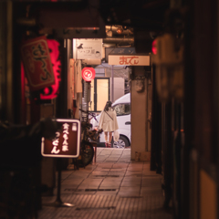 路地を抜けて木屋町へ