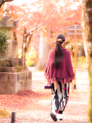 ひとり紅葉を楽しむも良し